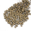 Picture of Vlasy 200Pcs 4mm Silicone Lined Micro Ring Beads for Hair Extensions 5Colors Apply (200Pcs Light Brown)
