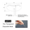 Picture of EBANKU 50 Pcs Microblading Shower Face Shields Visors, Disposable Face Shields Masks Makeup Eye Shield for Hairspray Salon Supplies and Eyelash Extensions Eye Eyelid Surgery Aftercare