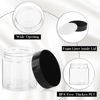 Picture of 36 Pack 2 Oz Small Plastic Container Jars with Lids and Labels BPA Free, TUZAZO Empty Round Clear Cosmetic Containers Plastic Slime Jars for Lotion, Cream, Ointments, Samples, Travel Storage (36)