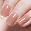 Picture of AILLSA Nude Gel Polish Light Mocha Neutral Gel Nail Polish Skin Tone Dark Color Translucent Gel Polish Long Lasting Natural Jelly Nails Soak Off U V Gel for Nail Art at Home Valentine Gift 0.51 Fl Oz