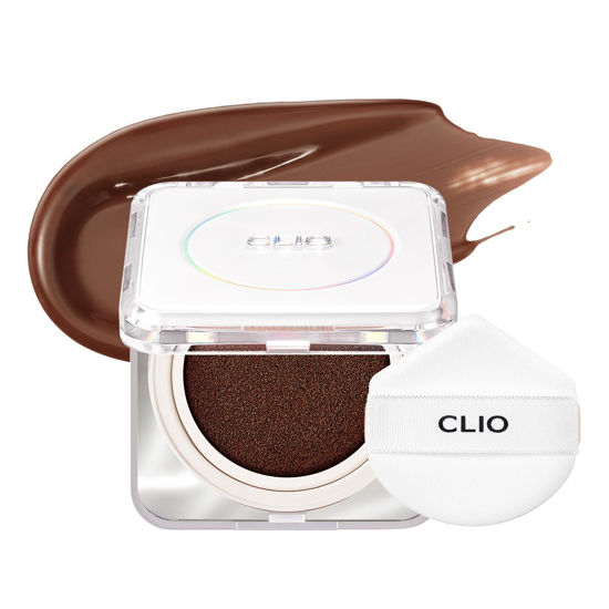 Picture of CLIO Kill Cover Founwear Cushion The Original I 20 Shades, Korean Cushion Foundation, Cushion Make Up, Full& High Coverage, Airy Satin, Natural Matte Finish Look (40C MOCHA, One Size)