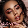 Picture of Six-Color Eyeshadow Makeup Palette, Pale Red Rose Pink Dark Browm Rose Gold Champagne Gold Nude Pink Eyeshadows, Blendable Matte and Shimmer, Long-Lasting - Cruelty-Free With Built-In Mirror - 01#