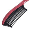 Picture of Onedor 100% Handmade Natural Green Sandalwood With Buffalo Horn Hair Combs - Anti-Static Sandalwood Scent Natural Hair Detangler Wooden Combs (Violet Wood Buffalo Horn Wide Tooth with Thickening Handle)