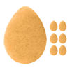 Picture of KOL Face Scrubber, Citrus and Vitamin C Infused Exfoliating Facial Cleansing Pads, Disposable Exfoliator Face Sponge for Daily Cleaning and Makeup Removal, 6 Count