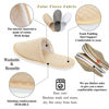 Picture of OSTADARRA 6 Pairs Spa Slippers, Non Slip Disposable Slippers For Guest, Washable Reusable, Which Can Be Used As Women Men, House, Indoor, Bathroom, Bedroom, Hotel, Bride Slippers (2 sizes)