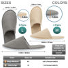Picture of OSTADARRA 6 Pairs Spa Slippers, Non Slip Disposable Slippers For Guest, Washable Reusable, Which Can Be Used As Women Men, House, Indoor, Bathroom, Bedroom, Hotel, Bride Slippers (2 sizes)