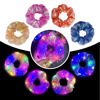 Picture of 4Pcs Multi-Mode Light Up Scrunchies - Glow Hair Accessories for Women, Girls, Rave, Neon Party, Halloween & Christmas