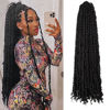 Picture of The BOHOBABE 36 Inch Pre-twisted Passion Twist Hair 8 Packs Super Long Pre-looped Crochet Passion Twist Braiding Hair Soft Bohemian Twists (2#)
