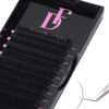 Picture of DF Lash Extension Volume Lashes Extension 0.03 CC Curl 13mm Individual lash Extensions Classic Lash Extensions Soft Matte Black Single Eyelashes Professional Salon Use