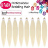 Picture of Alrence Pre Stretched Braiding Hair Long Braid 30 Inch 8 Packs Professional Braiding Hair Extensions Synthetic Crochet Twist Braids (30 Inch, 613#)