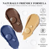 Picture of LUXAZA 3PCS Eyeshadow Stick,Pro Longwear Matte Eye Shadow Sticks Pencil Crayon-Denim