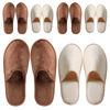 Picture of OSTADARRA 6 Pairs Spa Slippers, Non Slip Disposable Slippers For Guest, Washable Reusable, Which Can Be Used As Women Men, House, Indoor, Bathroom, Bedroom, Hotel, Bride Slippers (2 sizes)