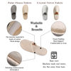 Picture of OSTADARRA 8 Pairs Spa Slippers, Non Slip Disposable Slippers For Guest, Washable Reusable, Which Can Be Used As Women Men, House, Indoor, Bathroom, Bedroom, Hotel, Bride Slippers