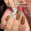 Picture of Born Pretty Camel Gel Nail Polish Fall Winter Caramel Almond Brown Golor Gel Polish Soak Off Gel Polish Nail Art Design Manicure Salon DIY Home 15ML