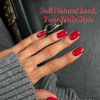 Picture of Born Pretty Red Gel Nail Polish Valentine's Day Gift Red Heart Color Gel Polish Nail Art Design Manicure Salon DIY Home 15ml