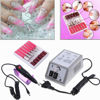 Picture of Electric Nail Drill for Acrylic Nails Professional Manicure Pen USB With 6 Pieces Changeable Nail Drill Bits