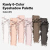 Picture of Kaely 6 Color Eyeshadow Makeup Palette for Women Natural Matte Blushed Nudes, White Nude Pink Taupe Dark Brown Black Eyeshadows Palette, Everyday Long Lasting Pigmented Eys Makeup, Travel Size 01#