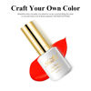 Picture of Imtiti Gel Nail Polish, 1 Pcs 0.5 Fl Oz Scarlet Red Color Gel Polish Soak Off LED U V Nail Gel Polish Nail Polish DIY Nail Art Starter Manicure Salon Gel Nail Kit for Women Girls