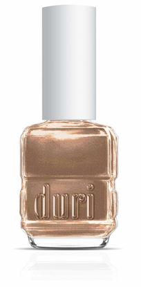 Picture of duri Nail Polish, 775 Vinyl Records, Gorgeous Tan with Golden Shimmer, Full Coverage, Quick Drying, Long Lasting, 0.45 Fl Oz
