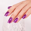 Picture of Imtiti Glitter Gel Nail Polish, 0.5 Fl Oz Purple Iridescent Glitter Gel Polish Soak Off LED UV Rainbow Shimmer Sparkle Nail Gel Polish DIY Nail Art Starter Manicure Salon Gel Nail Polish Kit