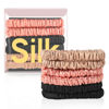 Picture of 6Pcs Silk Hair Ties Small 22 Momme 100% Pure Mulberry Silk Scrunchies for Women Girls Thin Skinny Hair Sleep Scrunchies No Damage