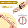 Picture of 6Pcs Silk Hair Ties Small 22 Momme 100% Pure Mulberry Silk Scrunchies for Women Girls Thin Skinny Hair Sleep Scrunchies No Damage