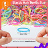 Picture of Teenitor Hair Ties,Hair Rubber Bands for Kids Girls Thin Small Hair Elastics,Colors,300pcs