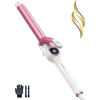 Picture of ORYNNE Digital Ceramic Curling Iron - 1 Inch Barrel for Bouncy Curls & Waves, Argan Oil Infused, Dual Voltage, Fast Heat Up