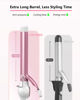 Picture of ORYNNE Digital Ceramic Curling Iron - 1 Inch Barrel for Bouncy Curls & Waves, Argan Oil Infused, Dual Voltage, Fast Heat Up