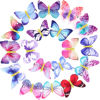 Picture of Boao 18 Pieces Glitter Butterfly Hair Clips for Girls Teens Women Hair Accessories (Retro Styles)