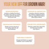 Picture of FoxyBae Dry Shampoo for Dark Hair - with Biotin - Deodorizing, Volumizing, Refreshing Spray - Brunette Breeze - 7 Fl Oz