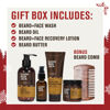 Picture of Every Man Jack Mens Sandalwood Grooming Set - Five Full-Sized Essentials: Wash, Lotion, Hydrating Oil, Butter, and Comb