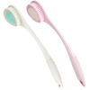 Picture of BEDELITE Back Bath Brush Long Handle for Shower of 2 - Soft Shower Brush for Men & Women,Back Brush Scrubber - 16.4" Long Skin Exfoliator for Bath Scrubber Body Brush（2 Pack, Pink & Ivory）