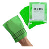 Picture of Modu 6 Pcs Korean Exfoliating Mitt Bath Washcloth 6.7 x 5.5 in - Asian Italy Towel (Small 6 Pcs Green)