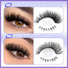 Picture of Yawamica Fluffy Lash Clusters Kit DIY Lash Extension Kit with Bottom Lashes Wispy Cluster Eyelash Extension 10-18MM 60D+80D Individual Lashes Kit with Lash Bond and Seal and Applicator for Beginners