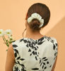 Picture of SILVR BEAR Luxury Satin Scrunchies and Hair Ties, Softer than Silk for Thick, Curly, or Thin Hair, Perfect for Women and Girls (Rose Collection)