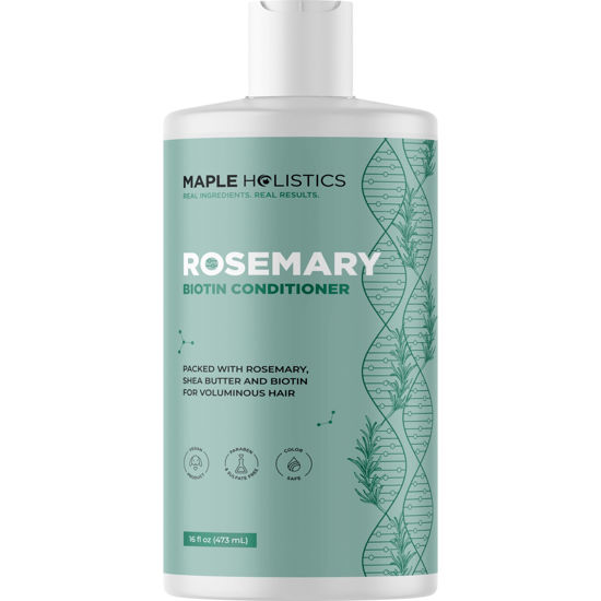 Picture of Biotin Rosemary Conditioner for Hair Growth - Vegan Sulfate Free Rosemary Biotin Conditioner for Hair Growth with Moisturizing & Volumizing Rosemary Essential Oil for Fine Weak & Dull Hair (16 Fl Oz)