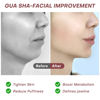 Picture of Uormsici Metal Gua Sha Facial Tools, Guasha Tool for Face, 100% 304 Stainless Steel Gua Sha Tool, Premium Guasha Set for Face, Body and Face Gua Sha Stone for Tighten Skin