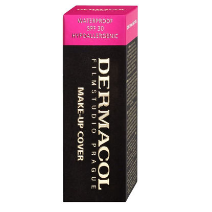 Picture of Dermacol - Mini Full Coverage Foundation 13g, Liquid Makeup Matte Foundation with SPF 30, Waterproof Foundation for Oily Skin, Acne, & Under Eye Bags, Long-Lasting Makeup Products Shade- 218