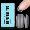 Picture of TOMICCA Short Oval Nail Tips, Soft Gel Nail Tips, No File Full Cover Press On Nails, Double Sided Matte Nail Tips, 360Pcs 15 Sizes Professional Nail Salon Manicure at Home for Girls and Women