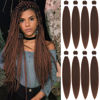 Picture of Alrence Pre Stretched Braiding Hair Long Braid 30 Inch 8 Packs Professional Braiding Hair Extensions Synthetic Crochet Twist Braids (30 Inch, 30#)
