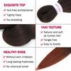 Picture of Alrence Pre Stretched Braiding Hair Long Braid 32 Inch 8 Packs Professional Braiding Hair Extensions Synthetic Crochet Twist Braids (32 Inch, T1B/350)