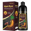Picture of Fvquhvo Natural Instant 3 in 1 Hair Color Dye Shampoo for Gray Hair - Men & Women, Long Lasting Dark Brown