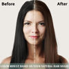 Picture of Fvquhvo Natural Instant 3 in 1 Hair Color Dye Shampoo for Gray Hair - Men & Women, Long Lasting Dark Brown