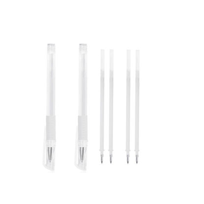 Picture of TEONEI Eyebrow microblading Marker Pen,Skin Marker Pen,Eyebrow Permanent Makeup Position Mapping Mark Tools (White)