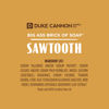 Picture of Duke Cannon Big Brick of Soap for Men - Sawtooth, Alpine Air and Cedarwood Scent, 10 oz (Pack of 3)