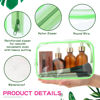 Picture of Weewooday 12 Pieces Clear Cosmetics Bag PVC Zippered Clear Toiletry Carry Pouch Cosmetic Makeup Bag Waterproof Makeup Vinyl Plastic Organizer Case for Vacation Bathroom(Bright Color,Medium)
