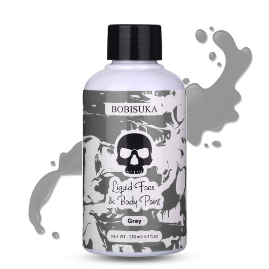 Picture of BOBISUKA Grey Liquid Texture Face and Body Paint Washable