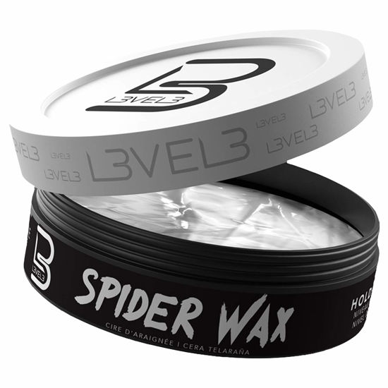 Picture of L3 Level 3 Spider Wax - Long Lasting and Strong Hold Improve your Hair Volume and Texture - Level Three Hair Wax for Men (150 ML, Spider Wax)