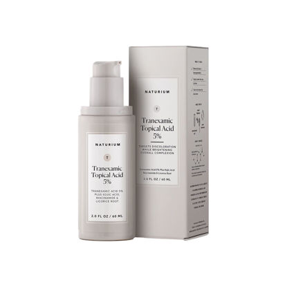 Picture of Naturium Tranexamic Topical Acid 5% Jumbo, Face & Skin Care with Kojic Acid, Niacinamide & Licorice Root, 2 oz